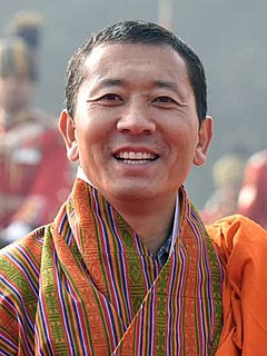 <span class="mw-page-title-main">Lotay Tshering</span> 8th Prime Minister of Bhutan