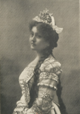 Louise Janssen as the first French Eva, 1896