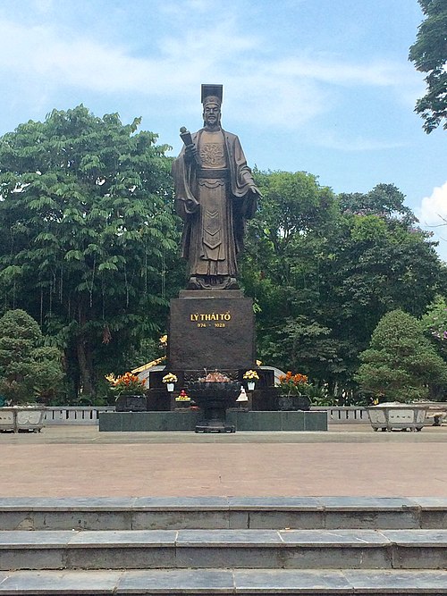 Ly Thai To statue, Hanoi, Vietnam.