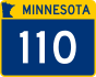Trunk Highway 110 işareti