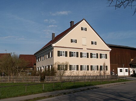 MOD Bertoldshofen Kreisstr Nr 1 Pfarrhaus v SO