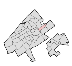 Location of Haagse Bos in The Hague