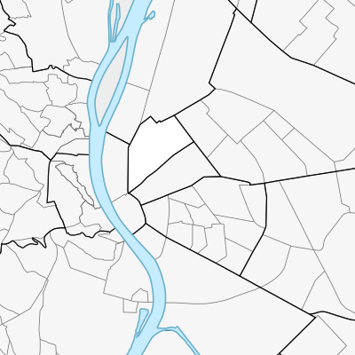 Pozíciós térkép Budapest VI. kerülete
