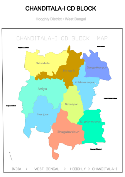 File:Map of Chanditala-i CD Block .png