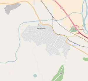 300px map of harmanli