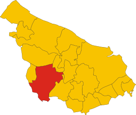 Localização de Francavilla Fontana