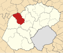 Map of the Free State with Tswelopele highlighted.svg