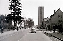 L'Église de l'Assomption de Memmingen dans les années 1960