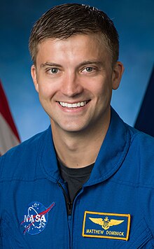 Matthew Dominick, NASA portrait, 2017 (cropped) 2.jpg