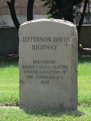 <span class="mw-page-title-main">Maury Street Marker, Jefferson Davis Highway</span> United States historic place
