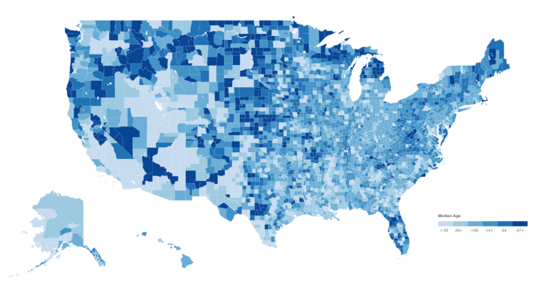 File:Median Age of the US by County 2010.png