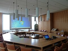 Meeting room for founding Wikimedia Belgium, 30 November 2012.JPG