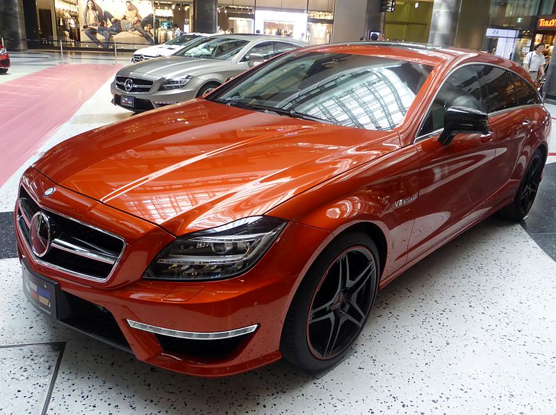 File:Mercedes-Benz CLS63 AMG S 4MATIC Shooting Brake (X218) front.JPG