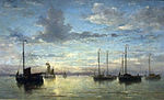 Evening on the sea (1870)