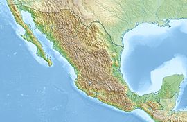Mapa de localização: México