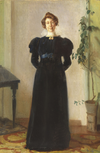 Michael Ancher - Portræt af Alba Schwartz.png