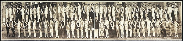 Contestants of the 1927 Miss America Pageant