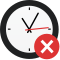 Modern clock inspired by chris kemps 01 with Octagon-warning icon.svg