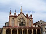 La façade du monastère de Cimiez