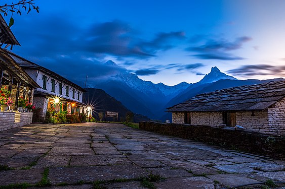 Morning View from Ghandruk Village © Ameet Ranjit