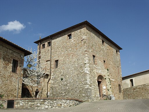 Palazzo Vescovile, ora Antiquarium di Poggio Civitate, Museo Archeologico, Borgo di Murlo, Siena, Toscana