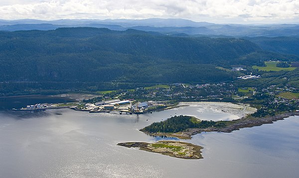 View of Muruvik in Malvik