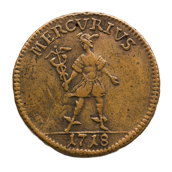 File:Nödmynt med Mercurius, 1718 - Skoklosters slott - 109192.tif