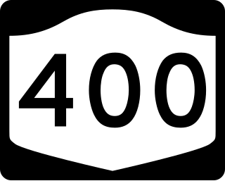 <span class="mw-page-title-main">New York State Route 400</span> State highway in Erie County, New York, US