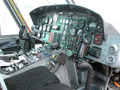 Cockpit fan de Bell HH-1D
