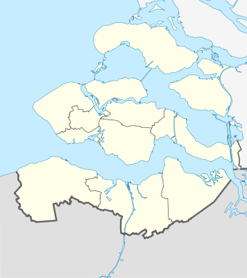 Mapa de localización de Zelandia