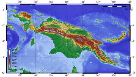 Papua New Guinea Temperature Chart