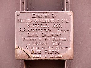 Newton, Chambers & Co. Helensburgh gas works plaque.jpg