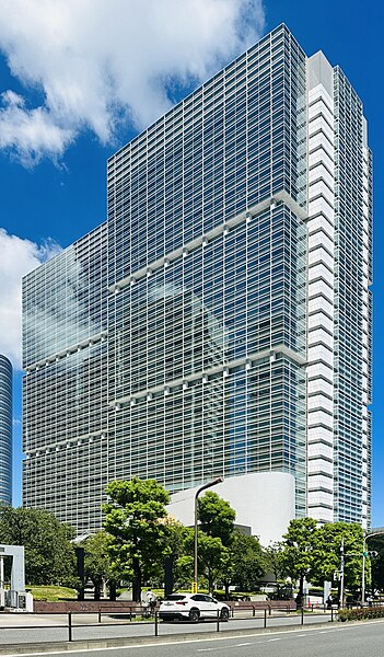 Headquarters at Shinagawa Inter City in Kōnan, Tokyo