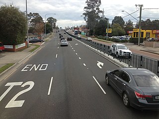 <span class="mw-page-title-main">Windsor Road</span> Road in Sydney, Australia