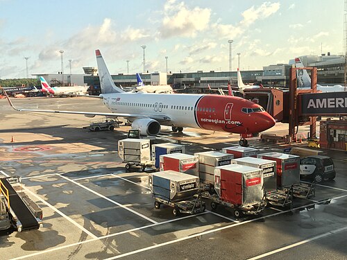 Norwegian Air in Stockholm