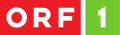 Ancien logo de ORF 1 de 1992 à 2000, puis d'août 2005 au 8 janvier 2011