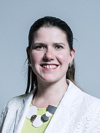 <span class="mw-page-title-main">Jo Swinson</span> Former Leader of the Liberal Democrats