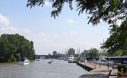 Huron River-looking South