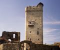 Torre del homenaje del castillo de Olbrück -de:Burg Olbrück-.