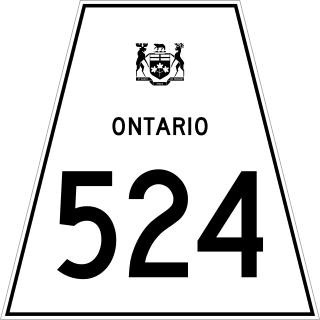 <span class="mw-page-title-main">Ontario Highway 524</span> Ontario provincial highway