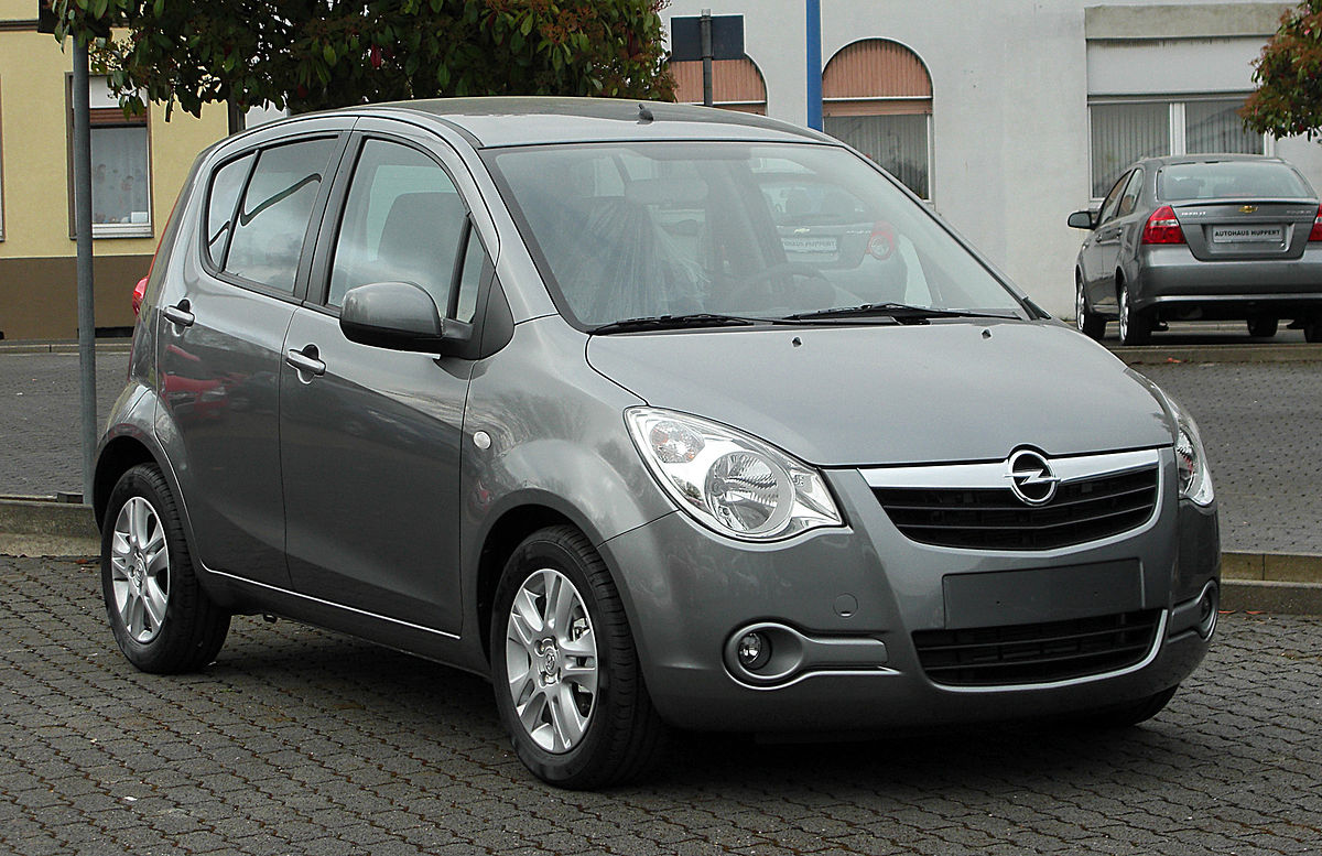 File:Opel Agila 1.2 ecoFLEX Edition (B) – Frontansicht, 7. April 2011,  Velbert.jpg - Wikipedia