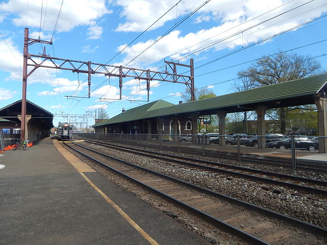 Dover-bound train approaches, in April 2015