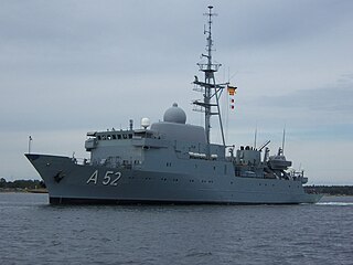 German auxiliary <i>Oste</i> German naval vessel