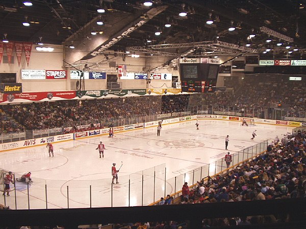 TD Place Arena interior