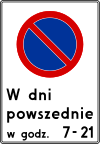 PL road sign B-39.svg
