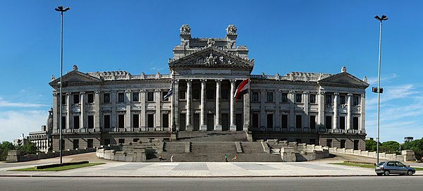 Legislative Palace, seat of the General Assembly of Uruguay