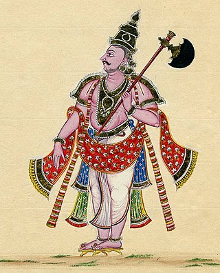 <span class="mw-page-title-main">Parashu</span> Sanskrit term for axe