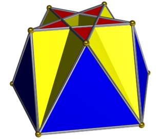 <span class="mw-page-title-main">Pentagrammic cuploid</span> Polyhedron with 11 faces