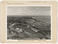 Aerial view of Rizal Memorial Stadium, 1934