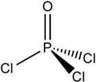 Structure de l'oxychlorure de phosphore